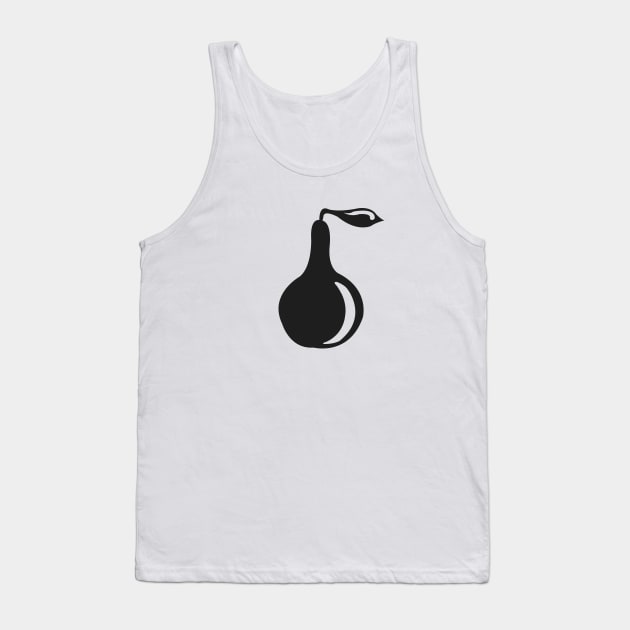 Black Pear Tank Top by now83